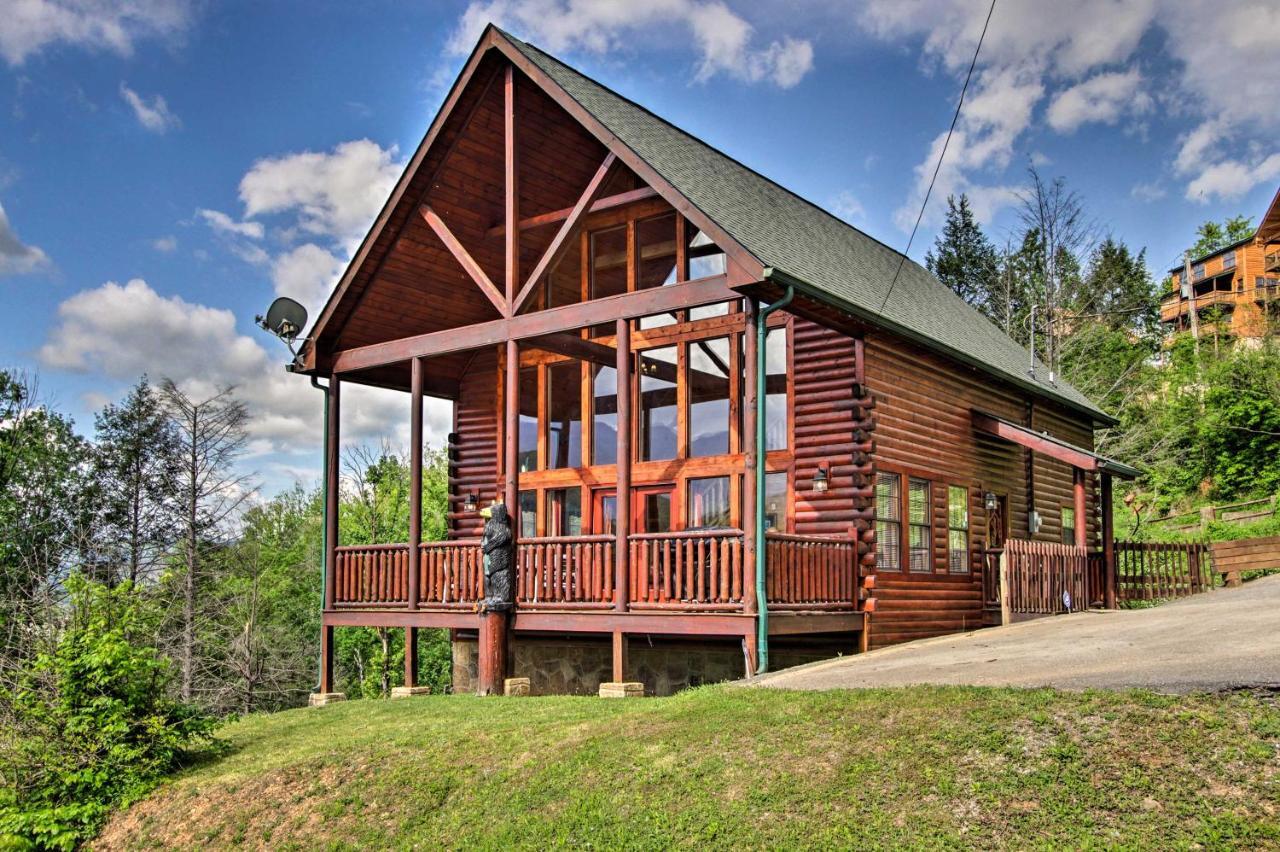 Expansive Gatlinburg Cabin Hot Tub, Deck And Grill! Luaran gambar